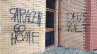 Racist graffiti