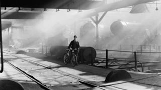 York engine shed in the early 1950s (now the National Railway Museum’s Great Hall)