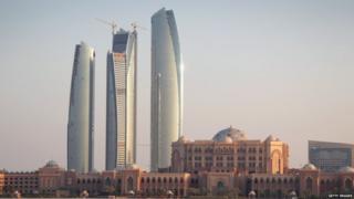 Abu Dhabi skyline