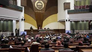 انتخاب جنجالی رئیس مجلس نمایندگان افغانستان