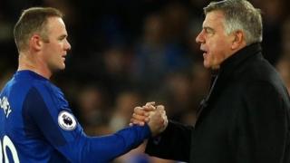 Sam Allardyce da Wayne Rooney