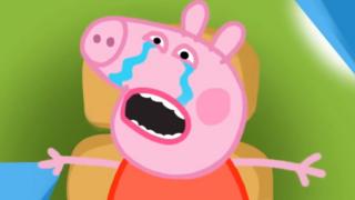 Пеппа Свинья плачет