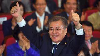 Moon Jae-in amenyeshejwe ko agiye kurongora Korea Yepfo