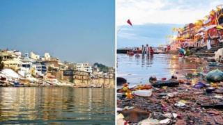ગંગા નદીની વાઇરલ તસવીર