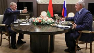 Путин и Лукашенко