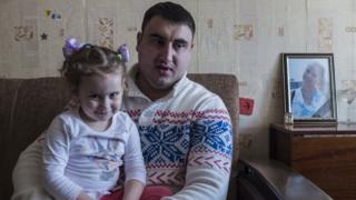 Арам с дочерью Настей