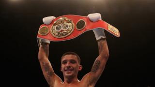 IBF featherweight champion Lee Selby