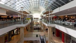 The Core shopping centre in Calgary, where the death happened