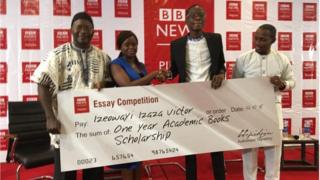 Izeowayi Victor àti awọn oṣiṣẹ BBC