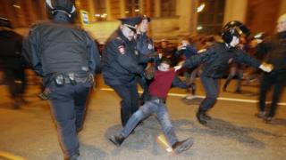 Задержания в Петербурге