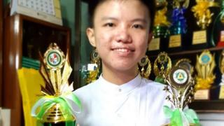 ရမှတ်ပေါင်း ၅၅၅ မှတ်နဲ့ တစ်နိုင်ငံလုံးအမှတ်အများဆုံးဆုရှင် မောင်ကျော်လင်းသန်း