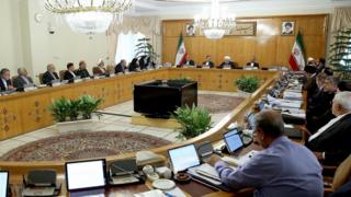 جلسه هیات دولت ایران