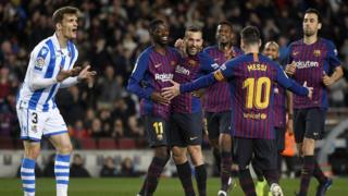 Jordi Alba da Clement Lenglet