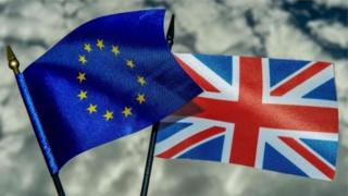 EU & UK flags