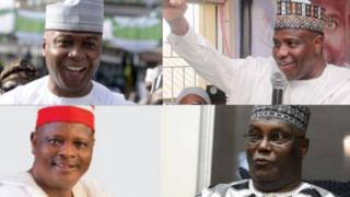 PDP Presidential Primaries: Top four candidates wey fit gbab di ticket