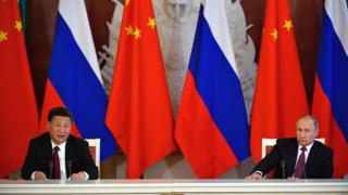 Putin ve Şi Jinping basın toplantısında