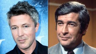 Aidan Gillen and Dave Allen
