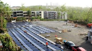 Solar system for pickin hospital