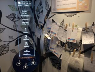 Story vending machine