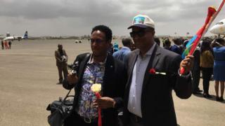 ንፈለማ እዋን ብመንገዲ ኣየር ኢትዮጵያ ናብ ኣስመራ ዘምርሑ ኢትዮጵያውያን