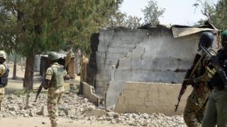 Nigerian soldiers