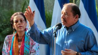 Daniel Ortega y Rosario Murillo