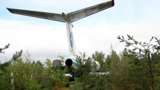 самолет Ту-154