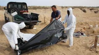 Abanye Libya biriko barapfuba abasomye nturi nyuma y'ukurohama kw'ubwato mu 2017