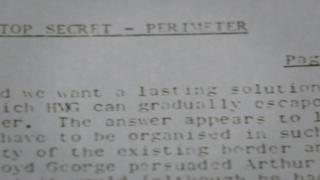 Top secret Army memo sent by Sir Michael Carver