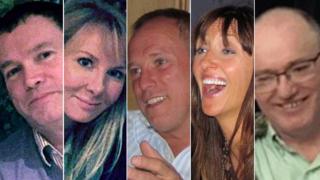 Kevin, Ruth, Donald, Sharon a Barry Burke