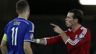 Edin Dzeko a Gareth Bale