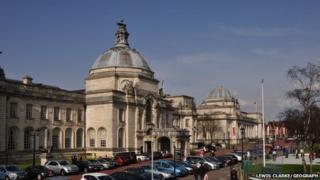 City Hall in Cardiff