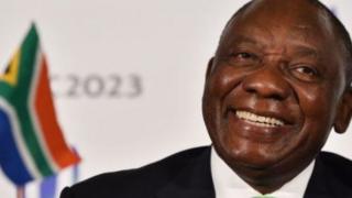 Aworan aarẹ Ramaphosa