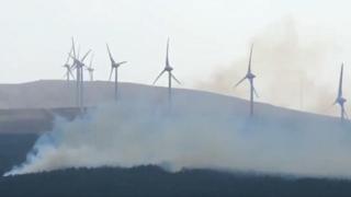 Skye wildfire