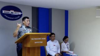 ဒုရဲချုပ် အောင်နိုင်သူရဲ့ ဇူလိုင် ၅ ရက် သတင်းစာရှင်းလင်းပွဲ
