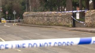 Middleton Street was closed to traffic while police carried out investigations