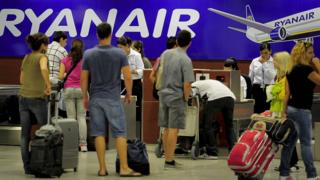 Ryanair 機場櫃台
