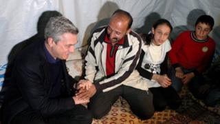 Madaxa UNCHR oo la fadhiya qaxooti Suuriyaan ah