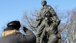 памятник разведчикам в Калининграде