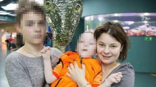 Коннова с детьми
