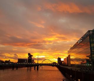 Sunrise river Clyde