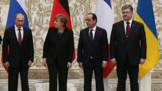 Главы стран нормандской четверки