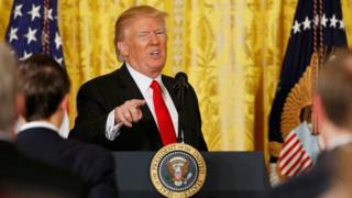 Donald Trump basın toplantısında
