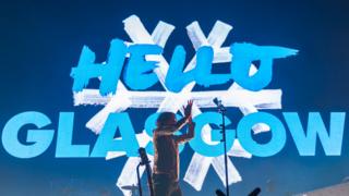 Snow Patrol performing in Glasgow