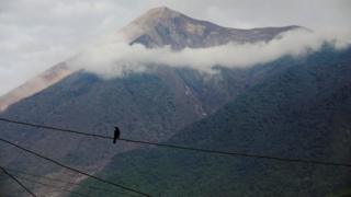 Volcán de Fuego, Guatemala.