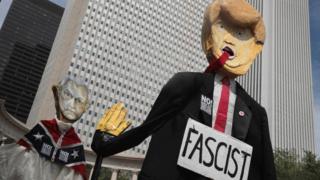 протести проти заяв Трампа щодо подій у Шарлотсвіллі
