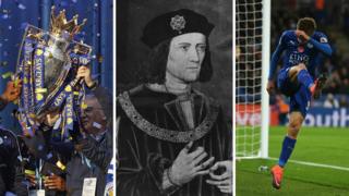 Premier League trophy, Richard III and Jamie Vardy