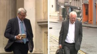John Andrewes and Alistair Gibson (r)