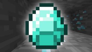 A MineCraft diamond.