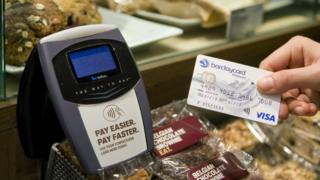 contactless payment card and terminal